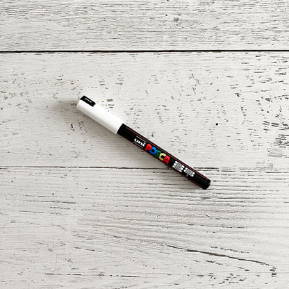 Posca extra-fin blanc
