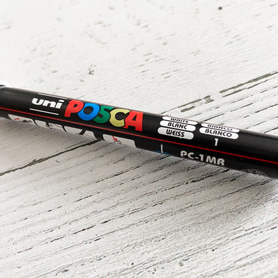 Posca extra-fin blanc