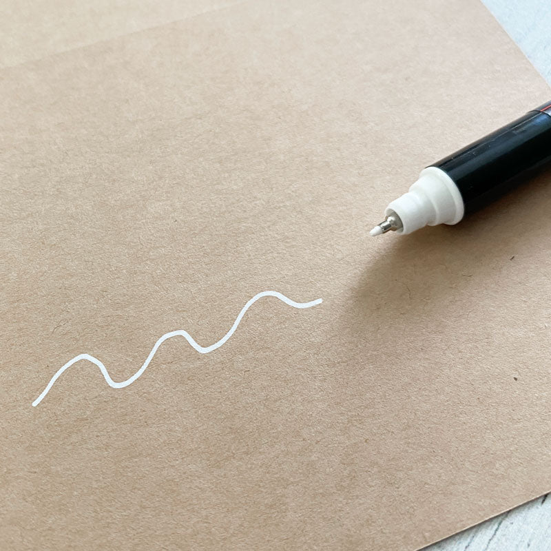 Posca extra-fin blanc