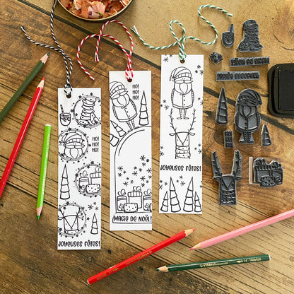 Cloche de verre - 1 étampe grand format