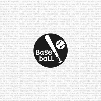Baseball - 1 étampe