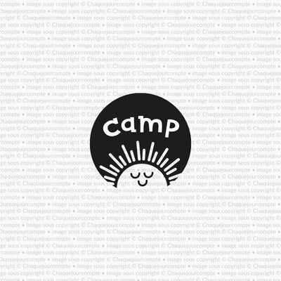 Camp - 1 étampe