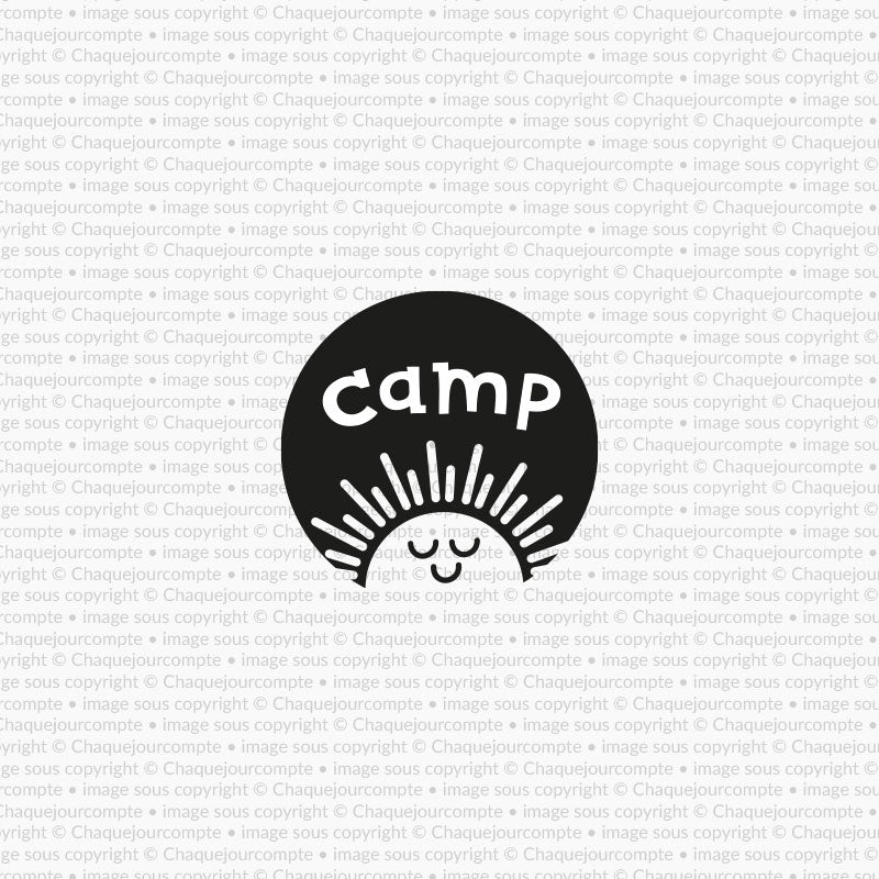 Camp - 1 étampe