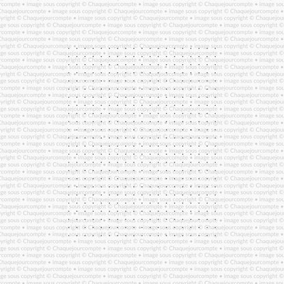 Étampe - Feuille picotée