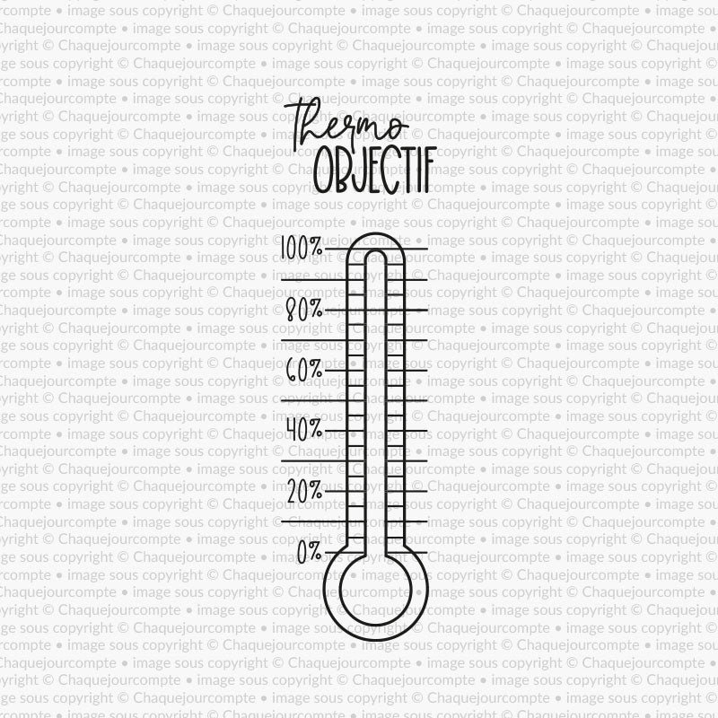 Thermo objectif - 1 étampe à découper